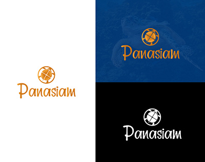 Panasiam adobe brand design fiverr flat illustrator logo minimal minimalist typogaphy