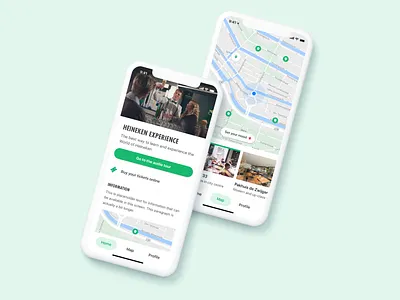 Discover a city app app city design discover iphone11 map smartphone transition ux