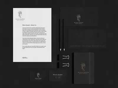Black Queen | Identity Design branding design graphic design identity identity design logo logodesign logotype raghda design