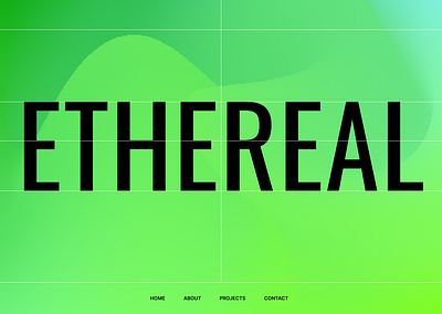 Ethereal ui ux webdesign website