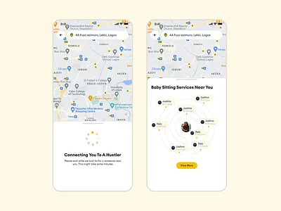 Errand App design ui uiux ux