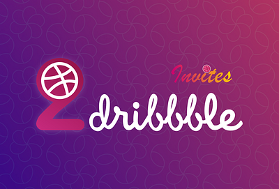 2 Dribbble invites card illustrator invites ui