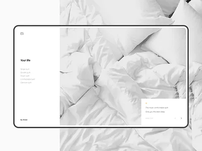 Your Bedroom logo ui vector web