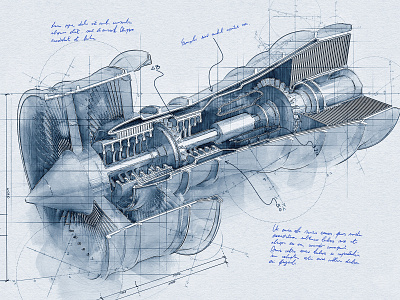 Concept Sketch - Photoshop Action architectural visualization blueprints concept design concept development digital drawing engineering hand drawn illustration photo effect photoshop action photoshop plugin product design