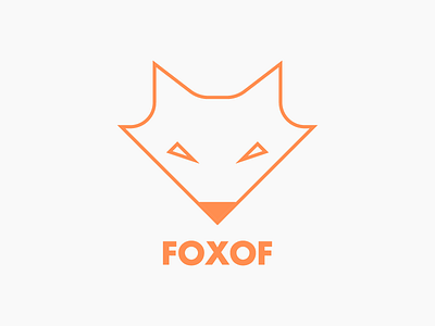 foxof dribble dailylogo dailylogochallenge design flat icon illustration logo minimal vector