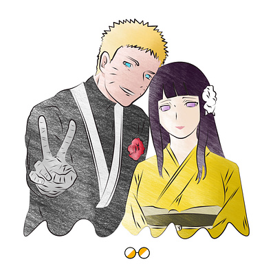 NARUTOHINATA animation anime branding design design graphic flat icon illustration illustrator photoshop vector