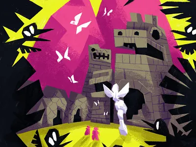 Board game illustration animation character design editorial illustration videogames