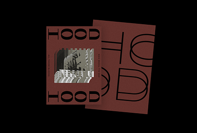 Hood brutalism collage collageart design experimental graphic minimal modernart pattern poster trimmed typography