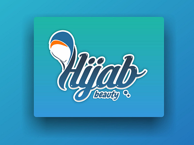 Hijab Beauty branding design icon illustration logo typography vector