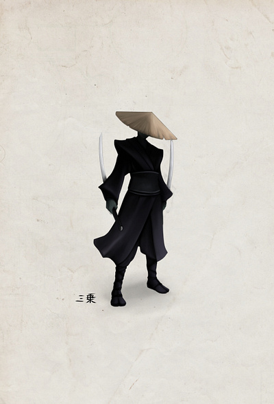 Feudal Japan,Samurai challenge character design design digital art illustration manga