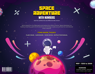 Space Game Packaging Design advertising box packaging branding colourfull game game art game design graphic design packaging product design