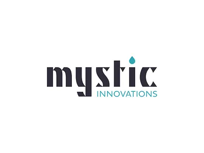 Mystic Innovations brand branding cbd cbd oil design graphic icon illustration insignia lettering logo mark mark icon symbol typography vector