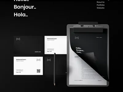 Personal Branding animation arab black white branding design logo personal brand personal logo polygon pyramids ui ux