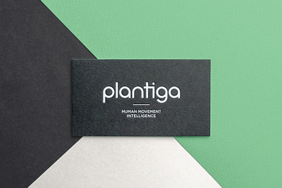 Plantiga Branding branding business card custom lettering custom type letterpress logo logo design monogram typography wordmark