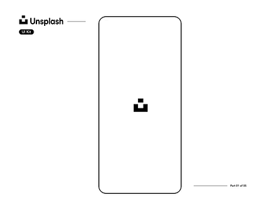 Unsplash UI Kit Showcase - Part 1 of 5 animation app design flat freebie interaction design ios motion photobug product design ui uikit unsplash ux