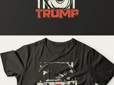 Abort Trump abortion activism anti campaign deny funny hipster illustration personality political president trump tshirt design