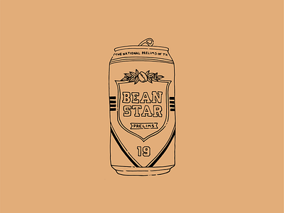 Beercan Illustration beer design illustration simple