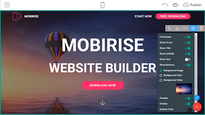 Mobirise 4.10.9 is released! bootstrap html5 mobile mobirise responsive webdesign webdevelopment website website builder website maker