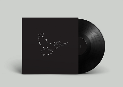 Album artwork for Stefan Galler’s “War and Peace” album artwork design illustration music vinyl