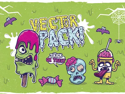 Brain Melt Typeface Vector Bonus dribbble font halloween illustration logo popular type typeface typography ui ux