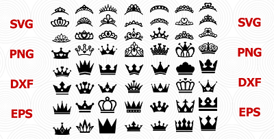 queen crown illustration vector