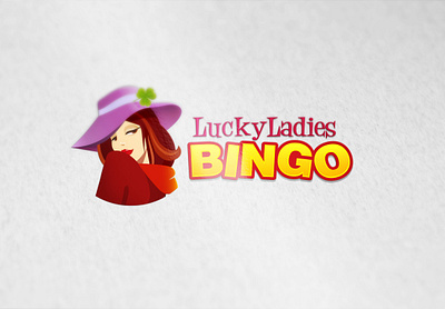 Lucky Ladies Bingo awesome bingo brand cartoon casino character clean colorful design gambling game gaming illustration logo mascot playful slots ui vector web