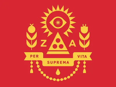 Club Kiddo - The Pizza Party branding club club kiddo crest emblem illustration kids kids brand logo pizza pizza logo pizzeria t shirt tee