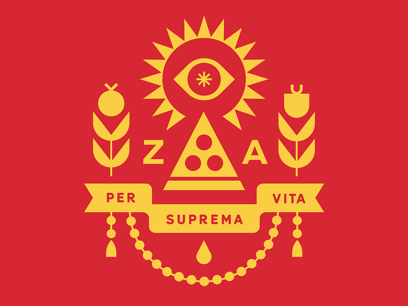Club Kiddo - The Pizza Party branding club club kiddo crest emblem illustration kids kids brand logo pizza pizza logo pizzeria t shirt tee