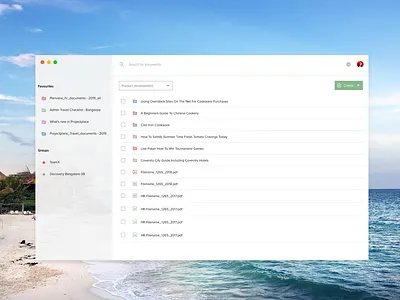 Desktop app design ui ux
