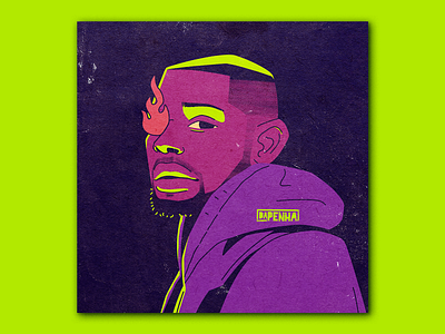 Trevor Jackson album artwork album cover album cover design cover design hip hop hiphop portrait portrait art poster poster design urban urban art