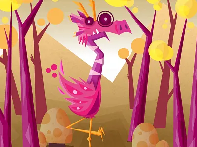 Dragon Bird adobe illustrator bird birds dragon illustration vector vector art