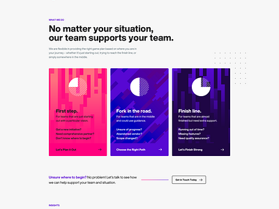 Digital Agency Home Page clean colorful desktop feed flat geometric geometry gradient gradient design homepage minimal modern off canvas photos projects simple videos