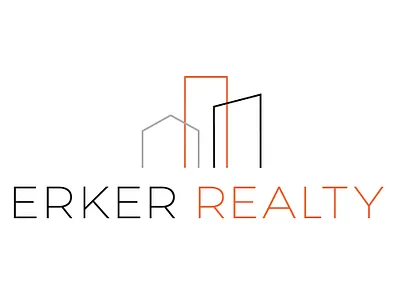 Erker Realty Logo Design adobe illustrator branding design illustration logo real estate realestate typography vector