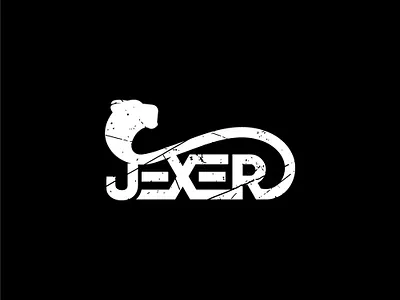 JEXER logo animal logo animated branding business logo company logo creative creative logo crow logo gothic logo identity illustration logodesign logotype master logo plague logo polygon logo raven logo tiger logo typography wild logo