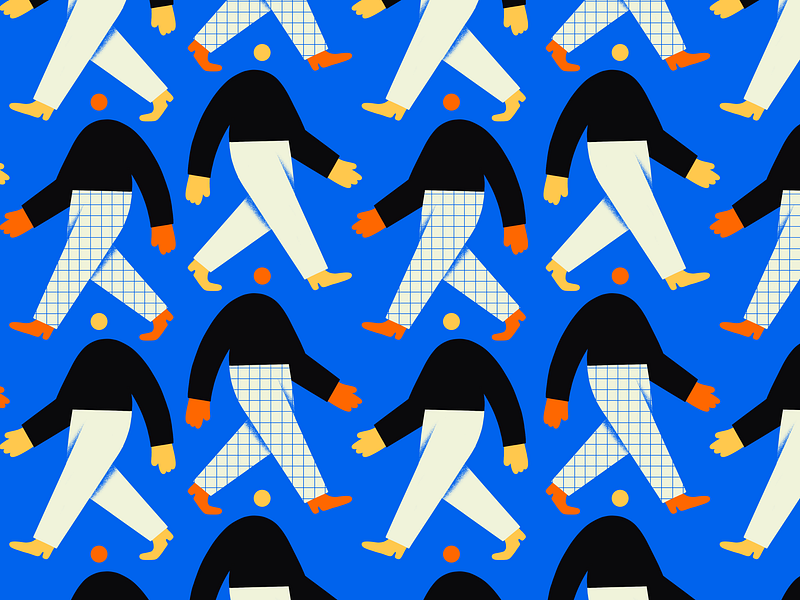 Fancy Pants character colors illustration pattern