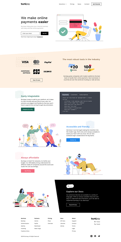 Bumipay Payments Website b2b banking business drawing finance illustration money payment product design uiux web webdesign website