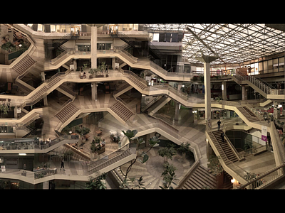 Collage Binian klal adobe ambiance architecture art brown collage collage art confusion escher interior interior architecture interiors jerusalem labyrinth photoshop situation stairs