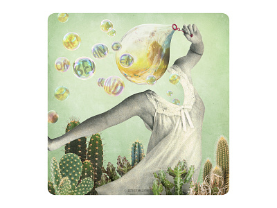 Archetype 5/12: Het onbevangen kind art cardgame cards collage design illustration surrealism vintage vintagecollage