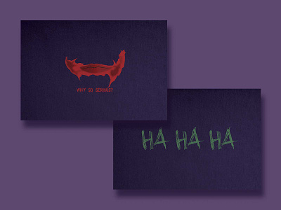 Joker business card business card design joker the joker weekly challenge weekly warm up