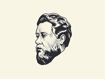 Charles Spurgeon illustration baptist charles spurgeon christian church detailed engraving etching illustration portrait reformed spurgeon