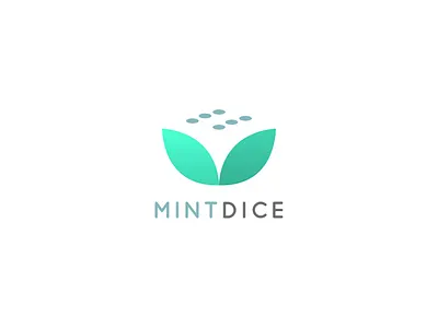MintDice Bitcoin Casino Colorized Logo bitcoin bitcoin casino branding casino branding logo mintdice mintdice bitcoin online casino
