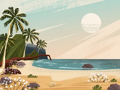 大海 illustration ocean