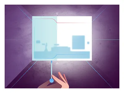 Partner Plex 2d animation cube design geometric google illustration vector