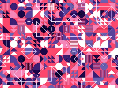 'Obo' Pattern digital art estampa generative geometric geometry illustration pattern pattern design repeating vector