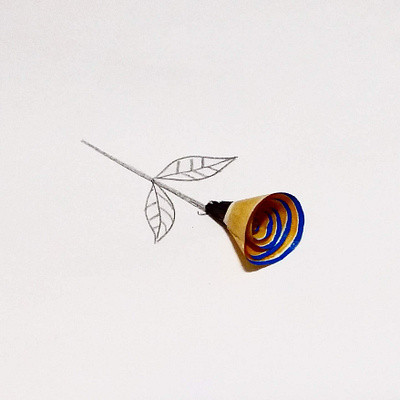 Pencil Flower criativity flower illustration imagination pencil