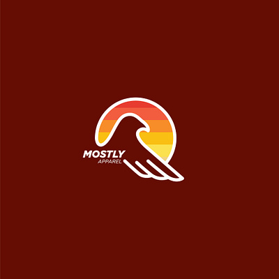 Simply Colorful Modern Bird Logo animal artwork brand brand identity branding design flat icon graphic design icon identity illustration inspiration logo vector
