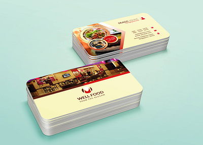 Restaurant Business card adobe illustrator adobe photoshop brandidentity branding and identity business card corporate creative design illustration logo restaurant business card