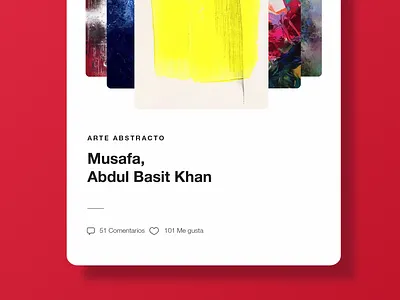Abstract art (Zoom Mode) abstract adobe xd app app design art clean dnm.design figma invision iphone x minimal mobile morrongiello sketch ui ux