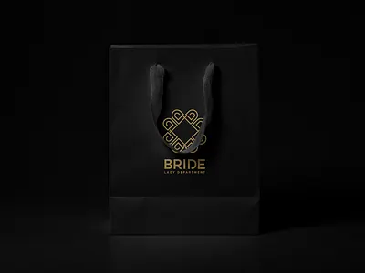 Bride Lady Department brand identity branding bride fourart logo logo design