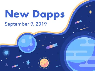 New Dapps Universe design illustration